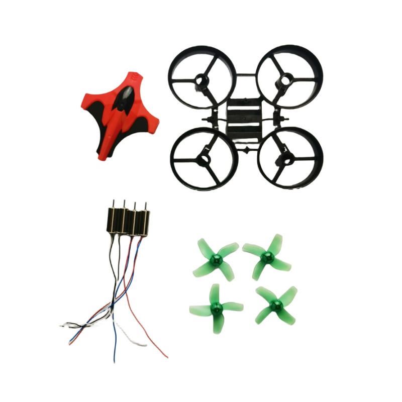 Kit de Mini Dron RC DIY, marco - Eachine Drone E010 reseña y precio