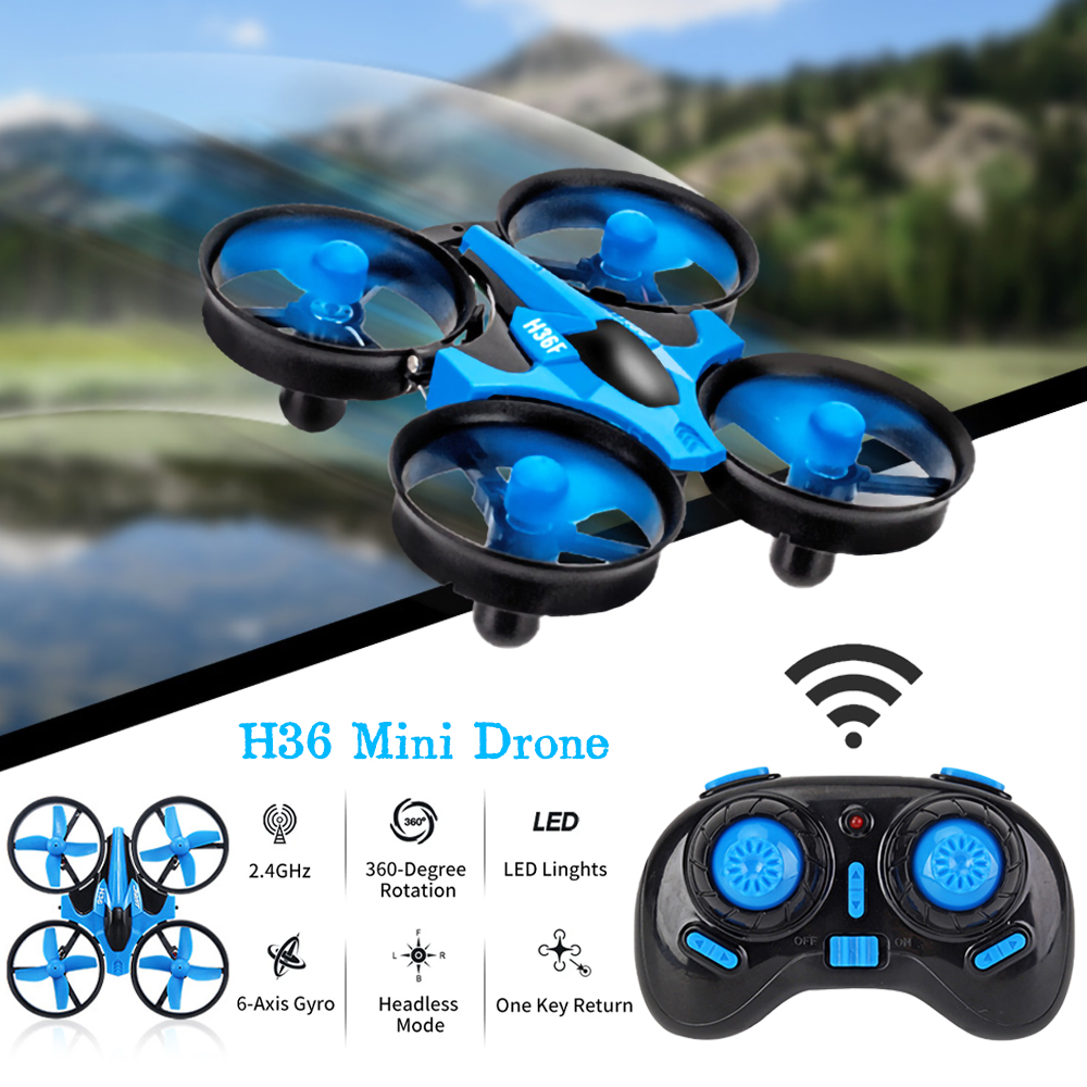 Mini Dron JJRC H36 2.4G de 6 E - Drone Gimbal 2 Axis reseña y precio