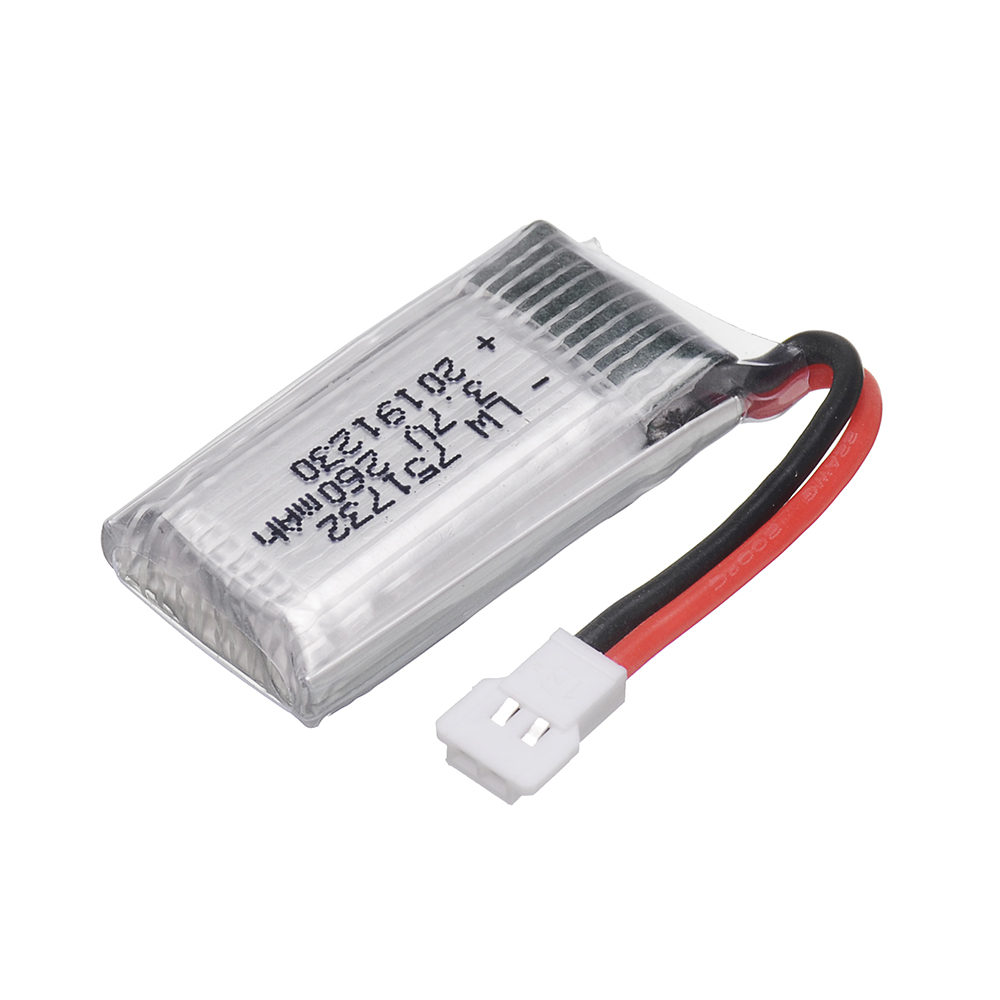 Batería Lipo de 3,7 V y 260 mA - Eachine Drone E010 reseña y precio